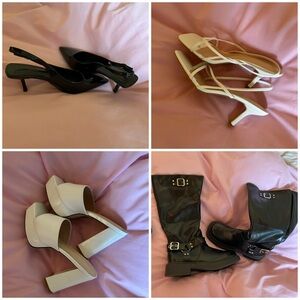 Boots and kitten heels bundle